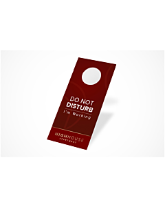 Door Hangers - 14pt Gloss Cover UV