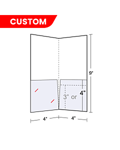 Custom Small Pocket Folders