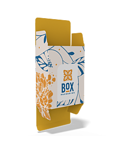 Straight tuck end product box (STE) 