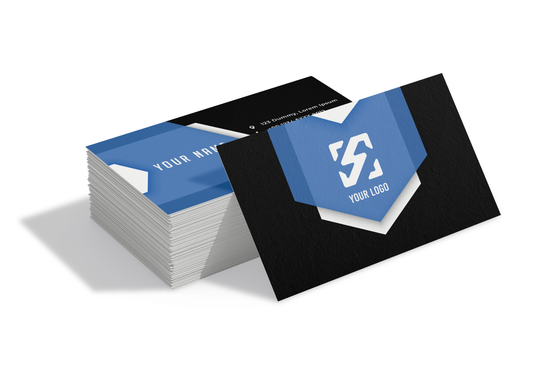 Folded Business Card