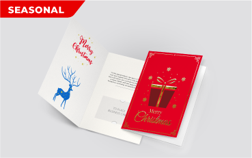 Standard Pocket Folder - Raised Spot UV / Raised Metallic Foil