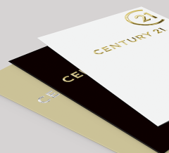 CENTURY 21- Foil Folders (25 pack)