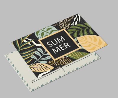 Lamination Postcards