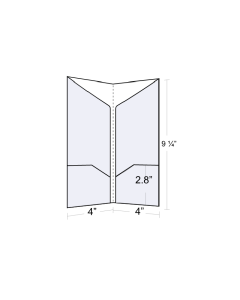 4x9.25 With 4 Pockets